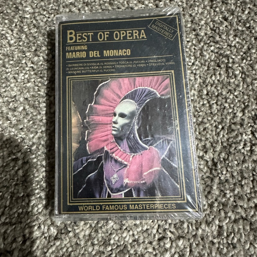 Best of Opera Cassette tape new sealed